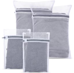 Solidchoice- Waszak - 4 Stuks - Mesh Waszakken met Rits - 30 x 20 cm / 40 x 30 cm - Ondergoed / Bh's / Sokken - Duurzaam Polyester - Bescherming tegen Verkleuren - Wasmachinezak — thumbnail 1