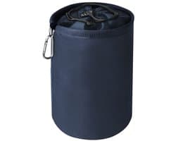 Wäscheklammerbeutel voor 150-200 Wäscheklammern, waterdicht met trekkoord, navy blauw