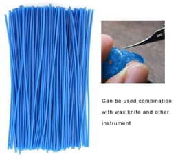 Dailygoods- Waslijn Gieten 2mm - Wasdraad - Wasvormmaterialen - Gereedschap voor Sieraden - Tandheelkundige Wasgieten - 100% Gloednieuw — thumbnail 5