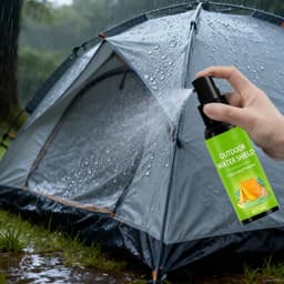 Textiel Beschermspray - Waterafstotendmiddel - Outdoor Bescherming - Nanotechnologie Coating - 50 ml - Transparant — thumbnail 3