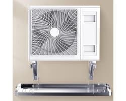 Condensopvangbak Airco - Wateropvangbak Lekbak - Airco Condens Afvoeren - Roestvrijstaal Lekvrij - 2 Meter Slang - Zilver