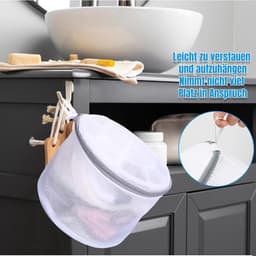 SnelShoppen - 3 Stuks Wasnetten Beha voor Wasmachine, 17 x 15 cm, Duurzame Waszakken voor Ondergoed, Schoenen, Fijne Wasnetjes, Herbruikbaar Polyester — thumbnail 5