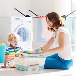 Set van 2 Waszakken voor Gevoelige Kleding, Ideaal voor Bh's, Sokken en Bedlinnen, 18 x 20 cm, Perfect voor de Wasmachine — thumbnail 3
