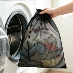 Wasnetjes met ritssluiting - Zwart - 40 x 50 cm - Polyester Waszak voor Wasmachine en Reizen — thumbnail 5