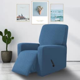 Elastic Stoelhoes voor Volledige Bescherming van Ligstoelen - UV-bestendig, Waterdicht en Ademend (Jeansblauw) — thumbnail 3