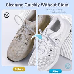 Dailygoods- Schoenwaszak 360° Reiniging - Pluizige Vezels - Efficiënte Reiniging - Verborgen Ritssluiting - Capaciteitsupgrade - Bescherming tegen Krassen - Schoenentas — thumbnail 2