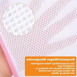 Set van 3 Wasnetten voor Bh's en Ondergoed, Herbruikbare Waszakken met Verborgen Rits, 18 x 20 cm, Ideaal voor Wassen in de Wasmachine, Beschermt Kleding en Voorkomt Verlies — thumbnail 1
