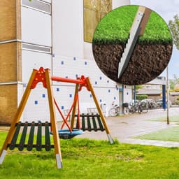 SnelShoppen - Ground Anchors voor Schommels, Tuin, Windbestendig, Kinderschommels, 420 mm, Galvaniseerd Staal, Hoogwaardig en Duurzaam — thumbnail 5