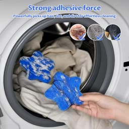 Haarvangers voor wasmachine 6 stuks - herbruikbaar - voor honden- en kattenharen - vereenvoudigt je schoonmaakroutine - ShopVlot — thumbnail 3