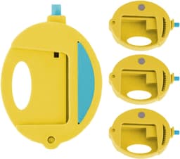 Broodzak Clips - Snack Clips - Voedsel Vers Houden - Luchtdichte Afsluiting - 8 x 5.5 cm - Rood — thumbnail 1