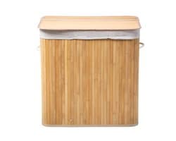 CALICOSY - 3-vak wasmand van bamboe 150L H60 cm - YSA