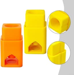 Haar Stapelaar Vliegbinden - Bindmateriaal Vliegvissen - Vliegvissen Lokaas Maken - Efficiënte Organisatie - 8 x 36 mm - Oranje — thumbnail 2
