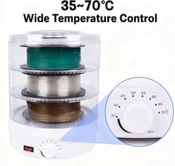 Filament Droger Box - 3D Print Droogoven - 3D Printen Verbeteren - 360° Circulerende Verwarming — thumbnail 5