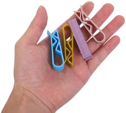 Afvalzak Clips - Prullenbak Houder - Netjes Afval - Sterke Klemkracht - 100 Stuks - Diverse Kleuren — thumbnail 2