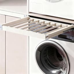 Uittrekbaar Droogrek - Broekrek Kast - Ruimte Besparen - Verstelbare Breedte - 61-66cm - Aluminium — thumbnail 1