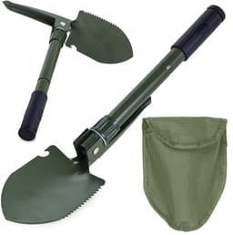 Multifunctionele Opvouwbare Schep - 41,5 cm - Roestvrij Staal - Anti-slip Handvat — thumbnail 1