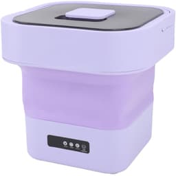 Cosensi - Portable Mini Washing Machine - Fully Automatic - Compact - 10L - Perfect voor Reis en Studenten - Vouwbaar - Efficiënt en Praktisch — thumbnail 1