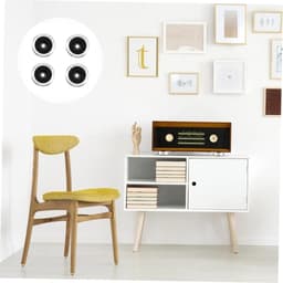 Antivibratie Voetjes - Speaker Pads - Geluid Verbeteren - Schokabsorberend Ontwerp - 4 stuks - Zwart — thumbnail 2