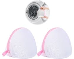 Waszak voor wasmachine, extra grote wasnetten voor delicate kleding, 3 stuks, duurzaam polyester, verborgen ritssluiting, multifunctioneel en herbruikbaar