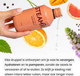 STEAMRS - Luxe Wasparfum - Velvet Breeze - 300 ml x 6 Designer parfum voor je kleding - 180 tot 240 wasbeurten - Verzorgend voor textiel — thumbnail 5