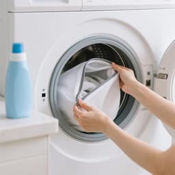 Grote waszakken 60 x 80 cm met rits voor het beschermen van dekbedden, beddengoed en delicate kleding tijdens het wassen — thumbnail 4