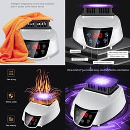 Elektrisch Droogrek met Timer en Afstandsbediening, Opvouwbaar, 1300W — thumbnail 3
