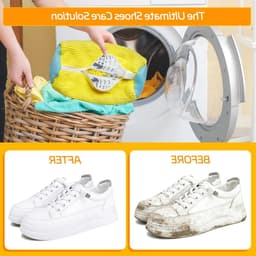 Waszak voor Schoenen met Gele Rits, Herbruikbaar voor Sneakers, Sportschoenen en Hardloopschoenen — thumbnail 4