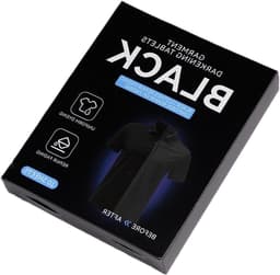 Zwarte Textielverf - Stofkleur Verfrisser - Textiel Opfrissen - Voorkomt Kleuroverdracht - 10 Vellen - Zwart — thumbnail 1