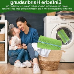 Waszak voor schoenen 2 stuks - multifunctionele bescherming, wasmachinebestendig - tegen vervorming - herbruikbaar - groen — thumbnail 4
