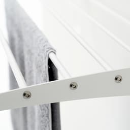 Foxydry Fold 60 DOWN - white - wasdroogrek wandmontage clicksysteem - neerwaartse sluiting - 60 x 50 x 10 cm — thumbnail 3