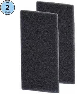 Bramokava 2x Filter geschikt voor Droger Whirlpool Bauknecht Ignis - 481010354757 - 220 x 110 mm - Spons Foam Schuimfilter — thumbnail 1