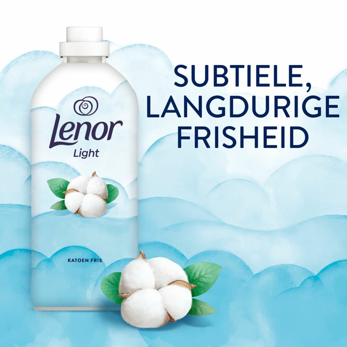 Lenor Wasverzachter Katoen Fris 55 Wasbeurten - 1155 ml — afbeelding 1