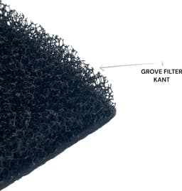 Fixem® - Foam filter droger - Pluizen filter - Droger filter - geschikt voor Whirlpool Bauknecht - 2stuks - ( 4 gaatjes) - 481010345281, 481010716911 — thumbnail 4
