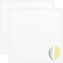 vidaXL - Sticker - 2 - pcs - Wit - Ø - 20 - x - 0,5 - mm - Papier — thumbnail 1
