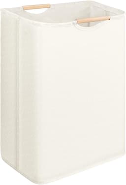 Swiphi® Wasmand - Wassorteerder - Wasbox - 40x30x55cm - Wit — thumbnail 1