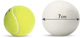 6x Wollen Droger Ballen - 100% Biologische Merinowol - Incl. Opbergzak - Wasverzachter Vervanger - Milieuvriendelijk & Energiebesparend - Sipo — thumbnail 3