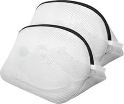 Shoe Wash Bags - 2 Pieces - Mesh Laundry Bags with Durable Zippers - Waszakken voor Schoenen - Opslagzak voor Sokken, Bh's en Kleding — thumbnail 1