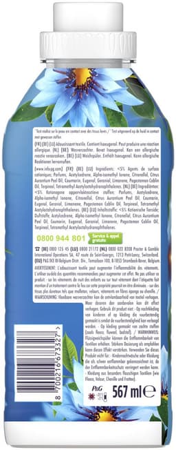 Lenor Wasverzachter Zeebries - 8 x 27 Wasbeurten - 8 x 567ML — thumbnail 2