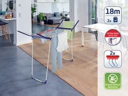 Leifheit droogrek Pegasus 180 Solid Maxx – 18 m drooglengte — thumbnail 4