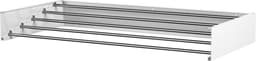 Wasophoogte® Wanddroogrek - Wasrek inklapbaar - Wasrek Hangend - Droogrek inklapbaar - 80cm - 4m drooglengte - Wit - inclusief boormal — thumbnail 3