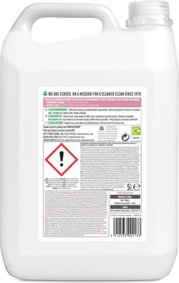 Ecover - Vloeibaar Wasmiddel Wol- & Fijnwasmiddel - Voordeelverpakking 5 L + 1.43 L - 128 wasbeurten - Beschermt wol en fijne stoffen - Plantaardig & Biologisch afbreekbaar — thumbnail 2