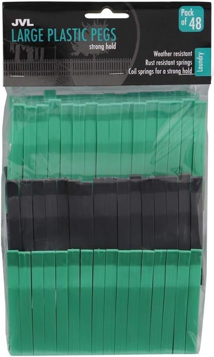 Set van 48 Ultra Sterke Wasknijpers met Extra Grip - Weerbestendig — afbeelding 1