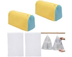 Unyqoos® Herbruikbare waszakken set voor schoenen met stofvrije zakken en zachte reiniging