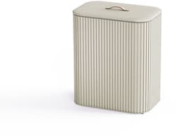 Joseph Joseph Tota Luxe 90L Wasmand Ecru, 2 compartimenten — thumbnail 2