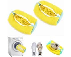 Ronte - Herbruikbare waszakken voor schoenen in wasmachine met pluisreiniging - Set van 2