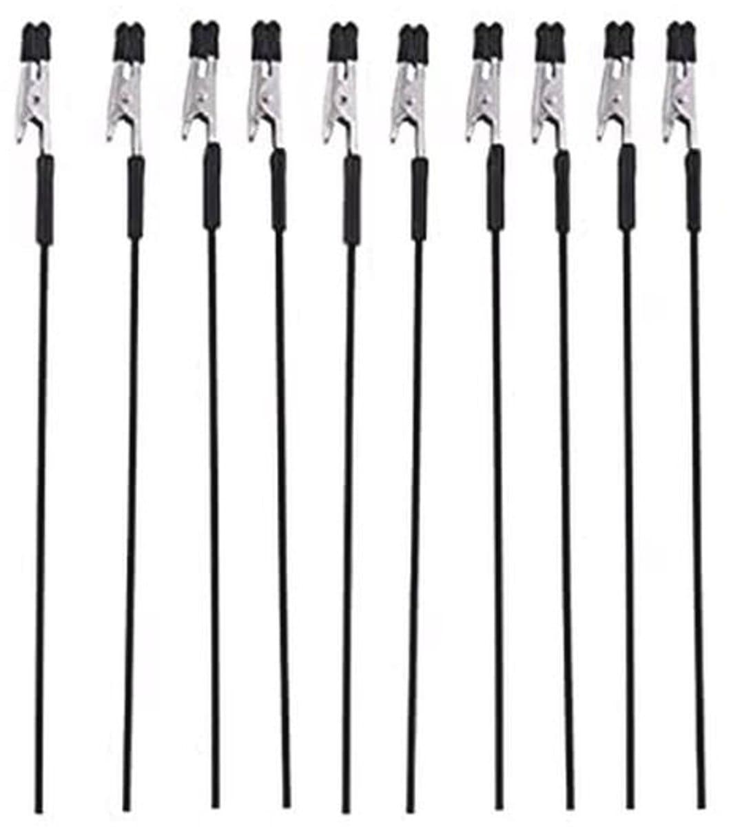 Spuitverfklemmen - 10 stuks alligatorclips voor modellering en knutselen — afbeelding 1