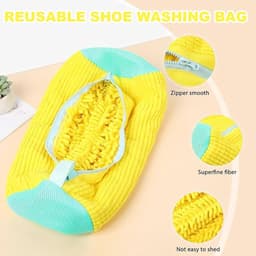 Ronte - Herbruikbare waszakken voor schoenen in wasmachine met pluisreiniging - Set van 2 — thumbnail 2