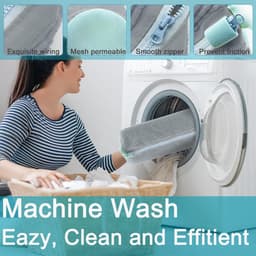 Herbruikbare Waszak voor Schoenen - Wasnet voor Wasmachine - Sneakers Wassen — thumbnail 3