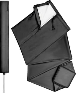 Weerbestendige Bescherming voor Wasrek met Rits - 420D Oxford, Geschikt voor Diverse Wasrekken (65x16x16cm) — thumbnail 1