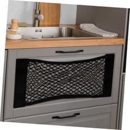 1set Opvouwbare Wandhouder Voor Vuilniszakken Grote Capaciteit Auto Keuken Organizer Met Mesh Ontwerp Voor Zakverzameling — thumbnail 3